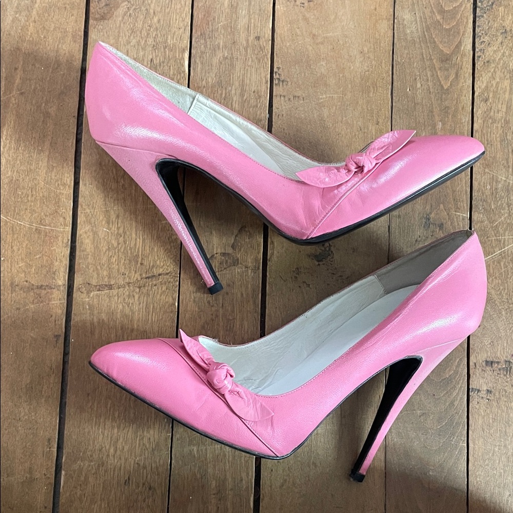 Elegant Pink High Heels